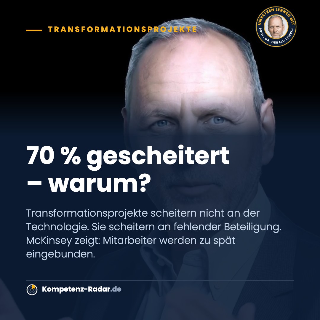 Warum 70 Prozent an fehlender Beteiligung scheitern – Seite 2