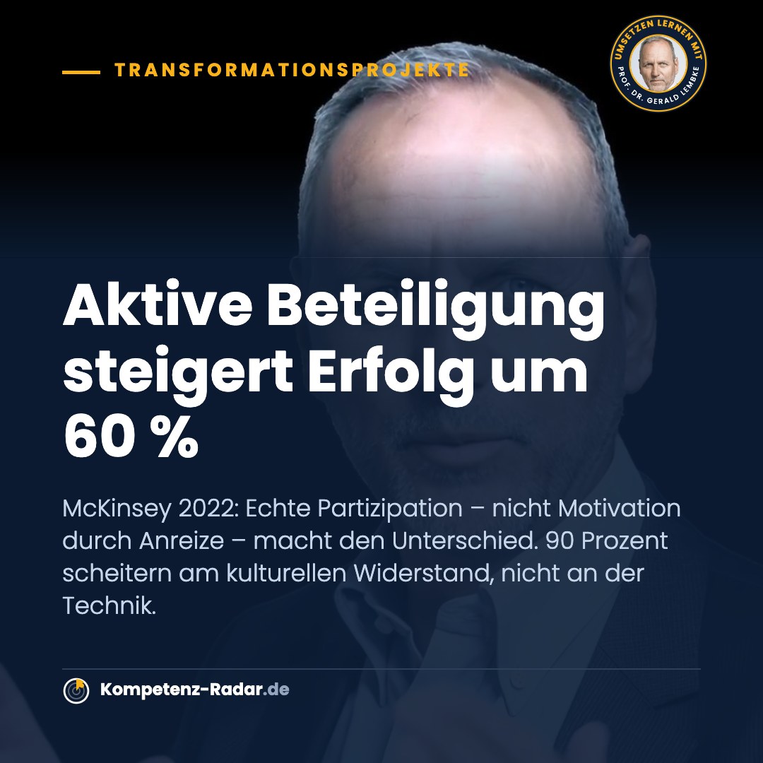 Warum 70 Prozent an fehlender Beteiligung scheitern – Seite 4