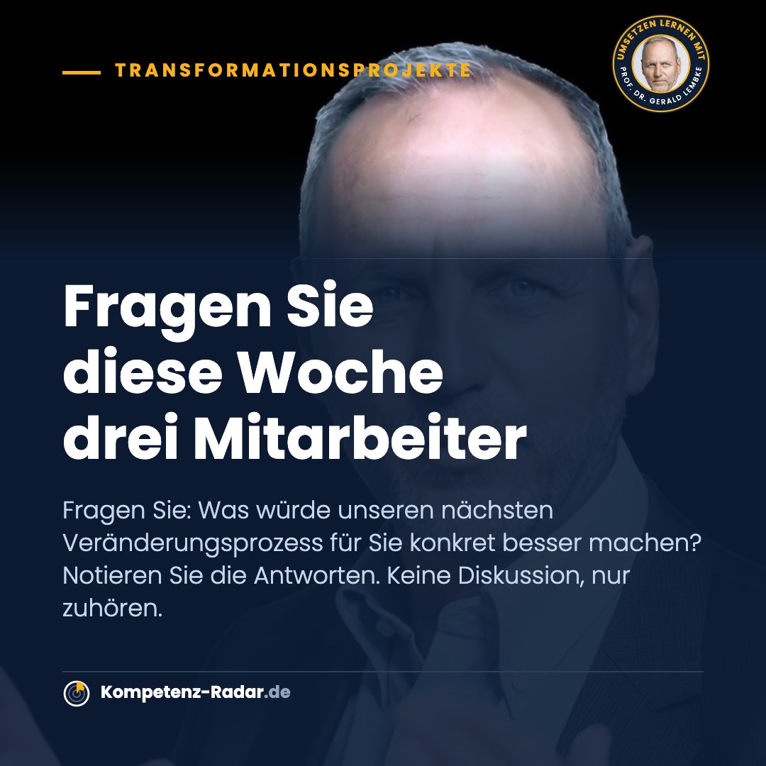Warum 70 Prozent an fehlender Beteiligung scheitern – Seite 6