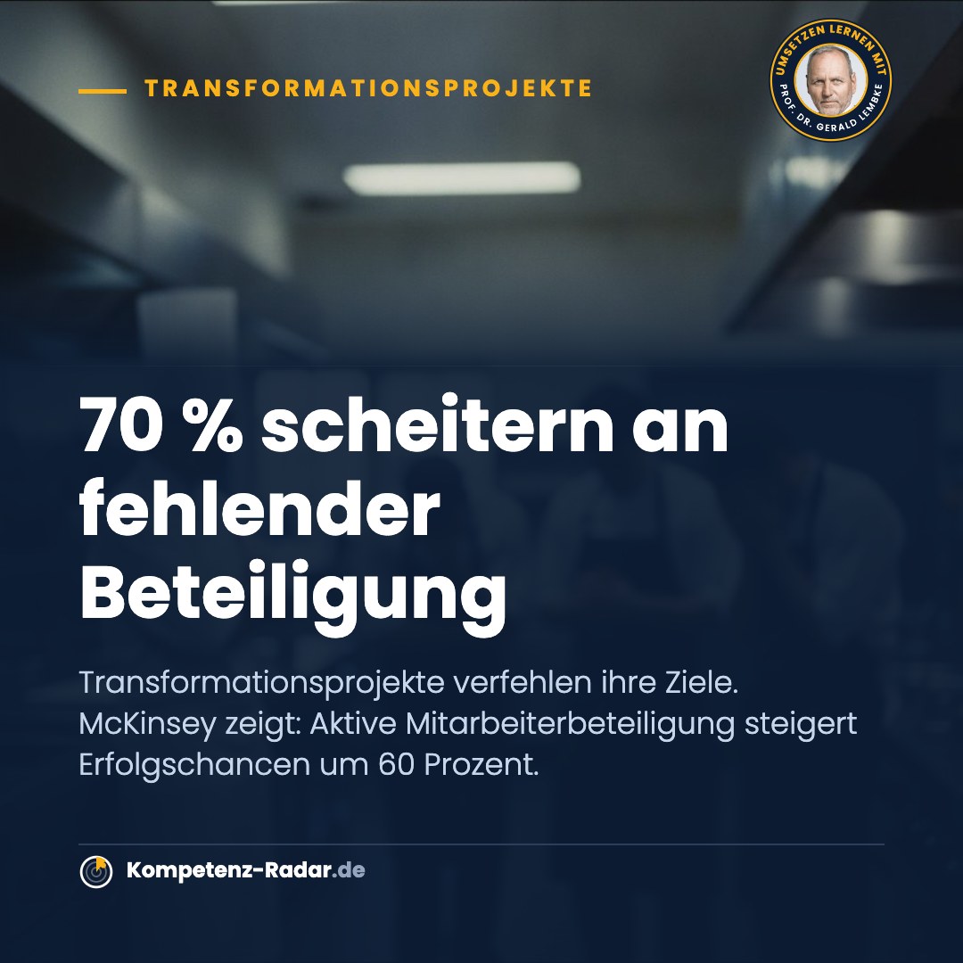 Warum 70 Prozent an fehlender Beteiligung scheitern – Seite 2