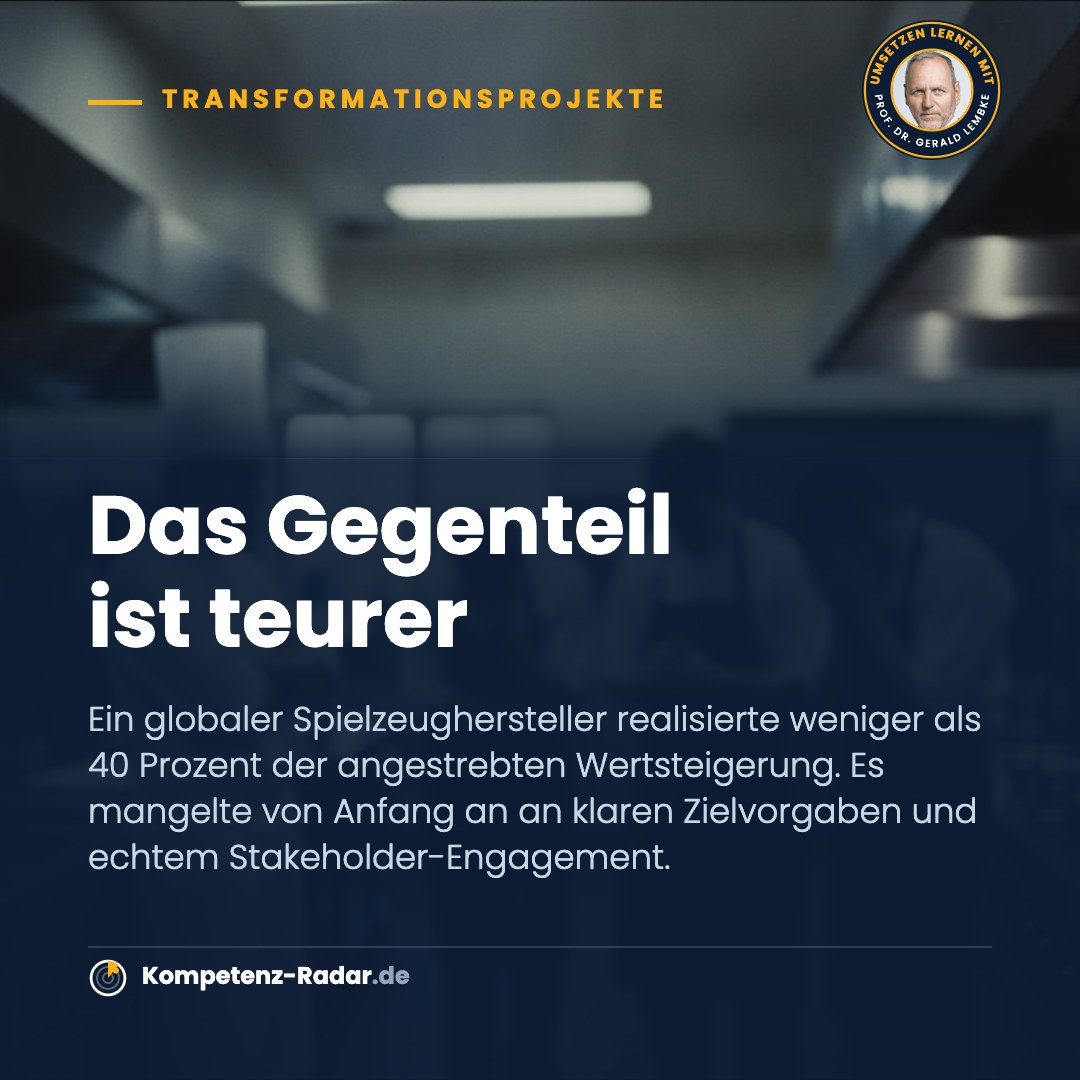 Warum 70 Prozent an fehlender Beteiligung scheitern – Seite 5
