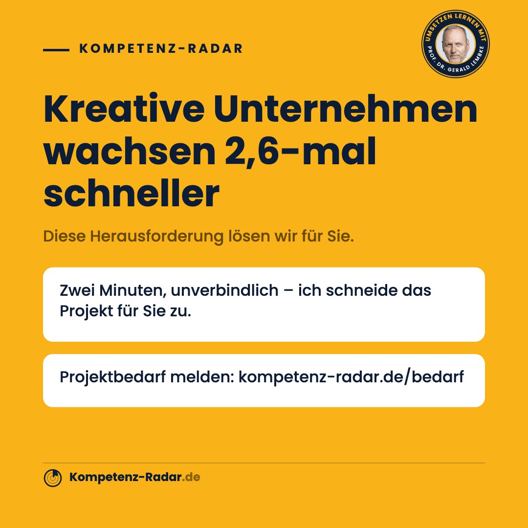 Kreative Unternehmen wachsen 2,6-mal schneller – Seite 8